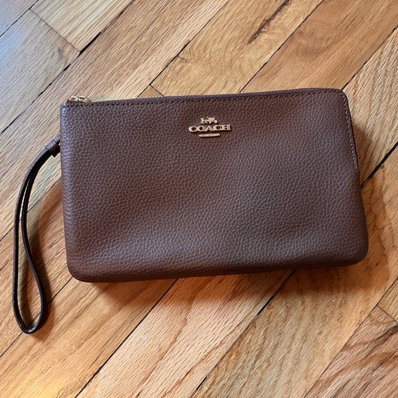 NWT Coach Double Pocket Wristlet - Picture 1 of 4